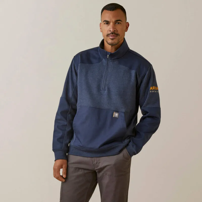 ARIAT MENS REBAR WORKMAN DURACANVAS 1/4 ZIP SWEATSHIRT sold by Bridle Path Tack Shop