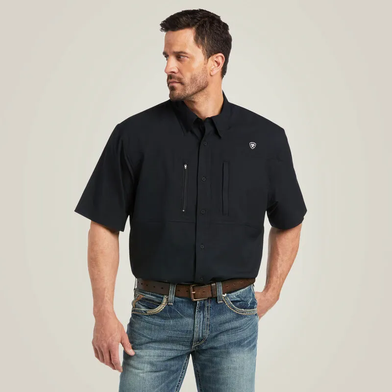 ARIAT MENS PRO SERIES VENTTEK SHORT SLEEVE SHIRT sold by Bridle Path Tack Shop product image thumbnail 2
