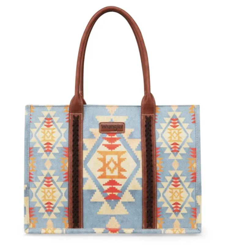 WRANGLER SOUTHWEST CROSSBODY CANVAS TOTE sold by Bridle Path Tack Shop