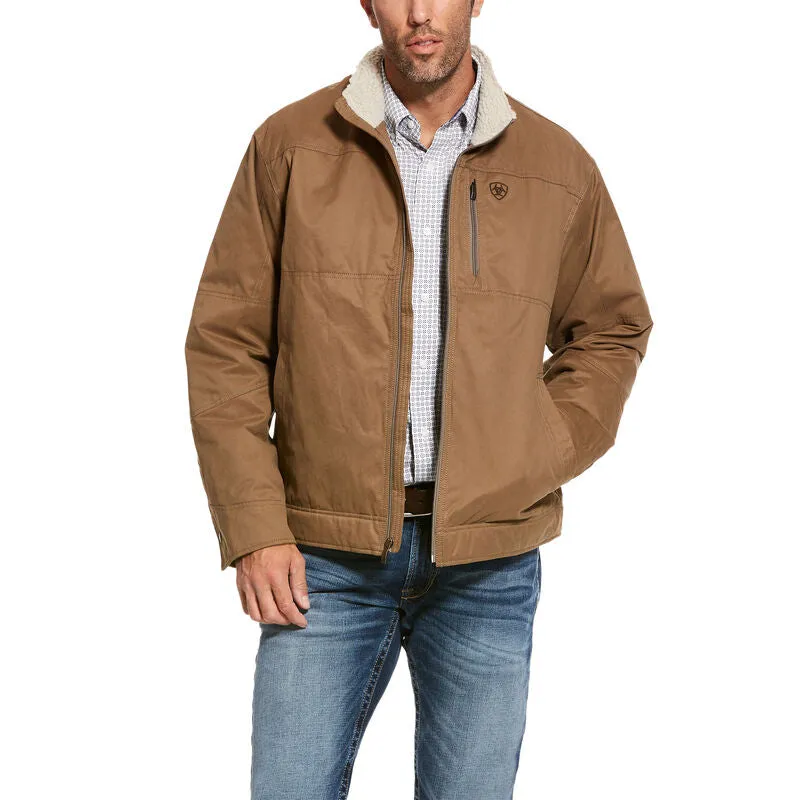 ARIAT MENS GRIZZLY CANVAS JACKET sold by Bridle Path Tack Shop product image thumbnail 2