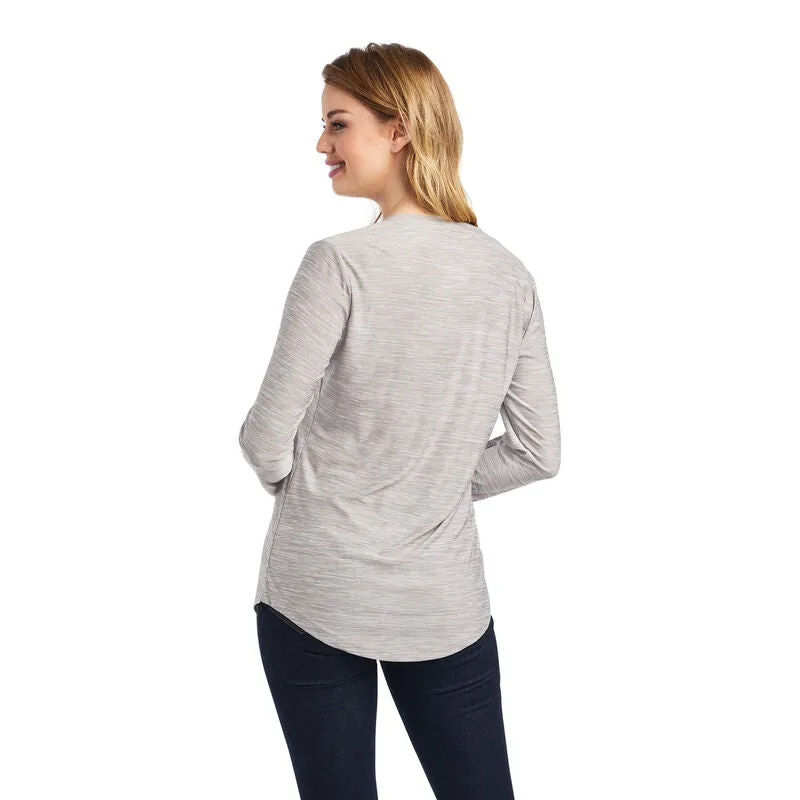 ARIAT WOMENS LAGUNA LONG SLEEVE TOP (Clearance) sold by Bridle Path Tack Shop product image thumbnail 4