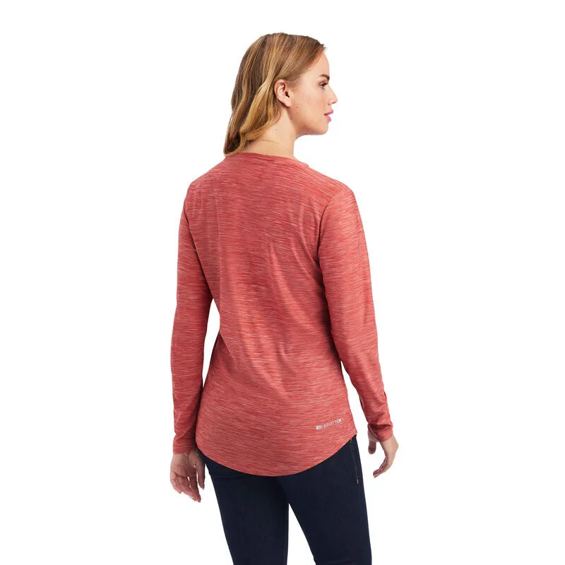 ARIAT WOMENS LAGUNA LONG SLEEVE TOP (Clearance) sold by Bridle Path Tack Shop product image thumbnail 3