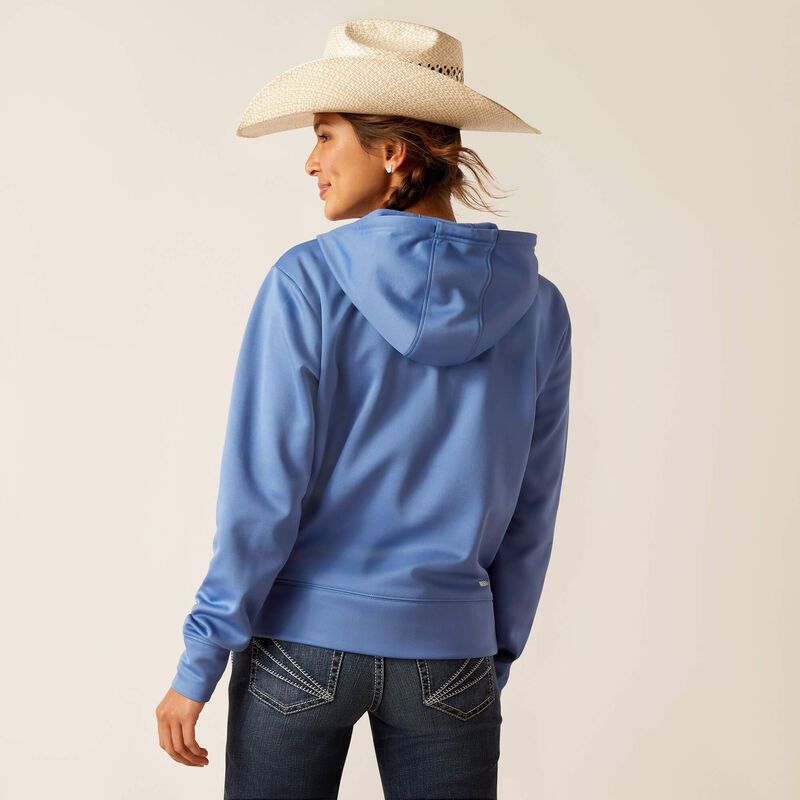 ARIAT WOMENS TEK HOODIE 1/2 ZIP sold by Bridle Path Tack Shop product image thumbnail 5