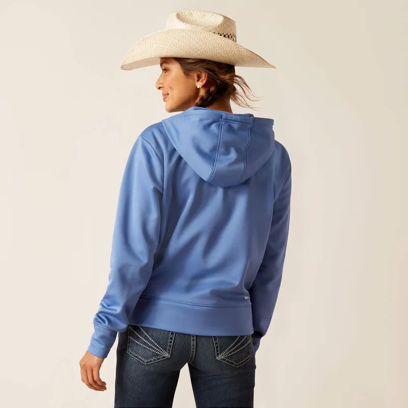 ARIAT WOMENS TEK HOODIE 1/2 ZIP sold by Bridle Path Tack Shop product image thumbnail 5