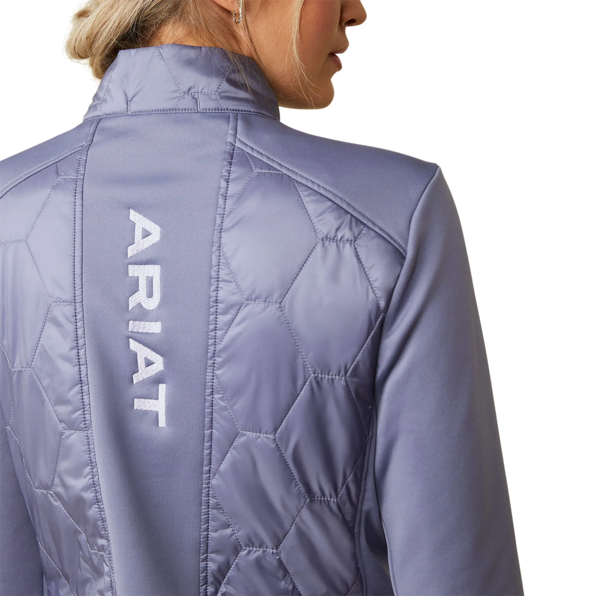 ARIAT WOMENS FUSION INSULATED JACKET - DUSKY GRANITE sold by Bridle Path Tack Shop product image thumbnail 3
