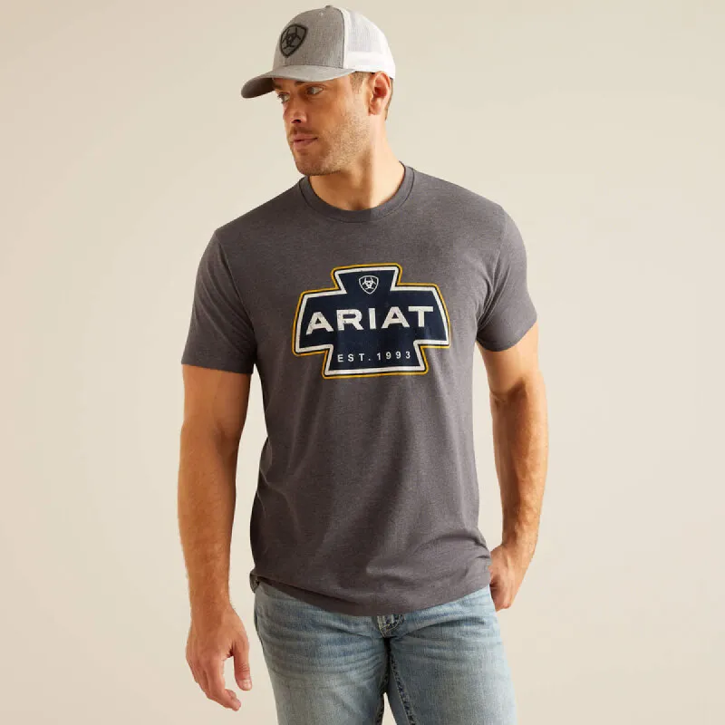 ARIAT MENS SOUTHWEST SHAPE TEE SHIRT sold by Bridle Path Tack Shop