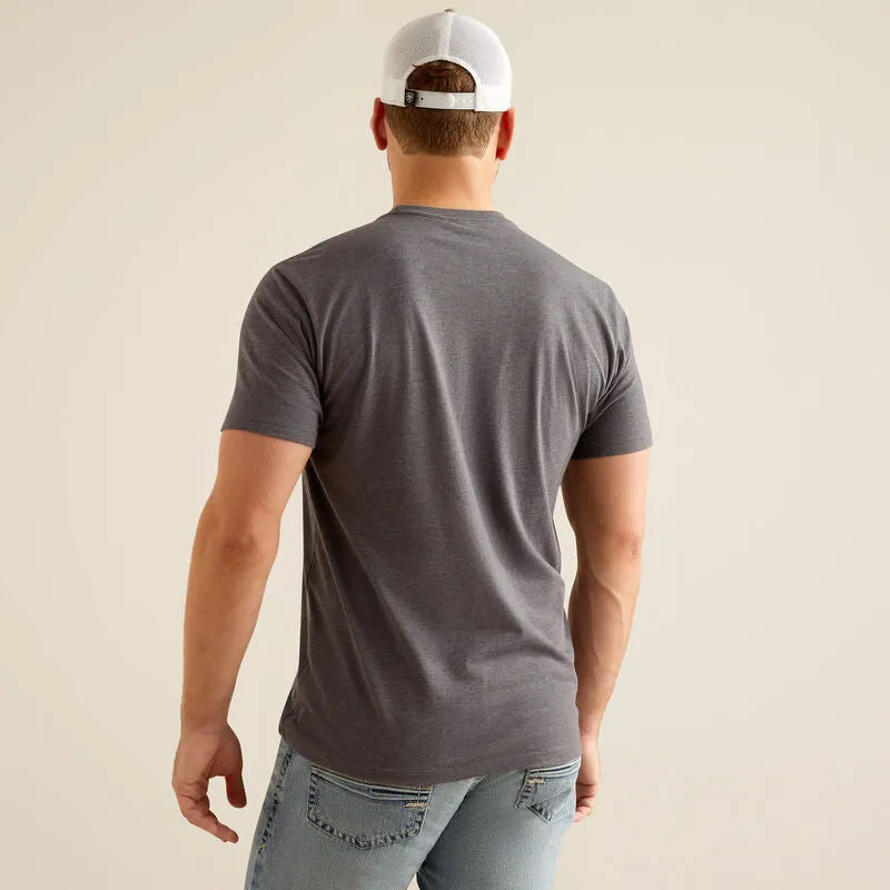ARIAT MENS SOUTHWEST SHAPE TEE SHIRT sold by Bridle Path Tack Shop product image thumbnail 2