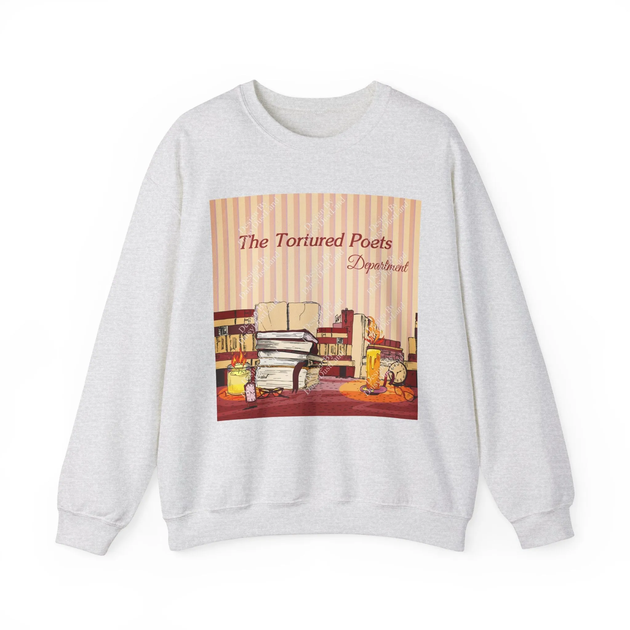 The Tortured Poet's Vintage Desk Sweatshirt sold by DaisyDustLand product image thumbnail 3