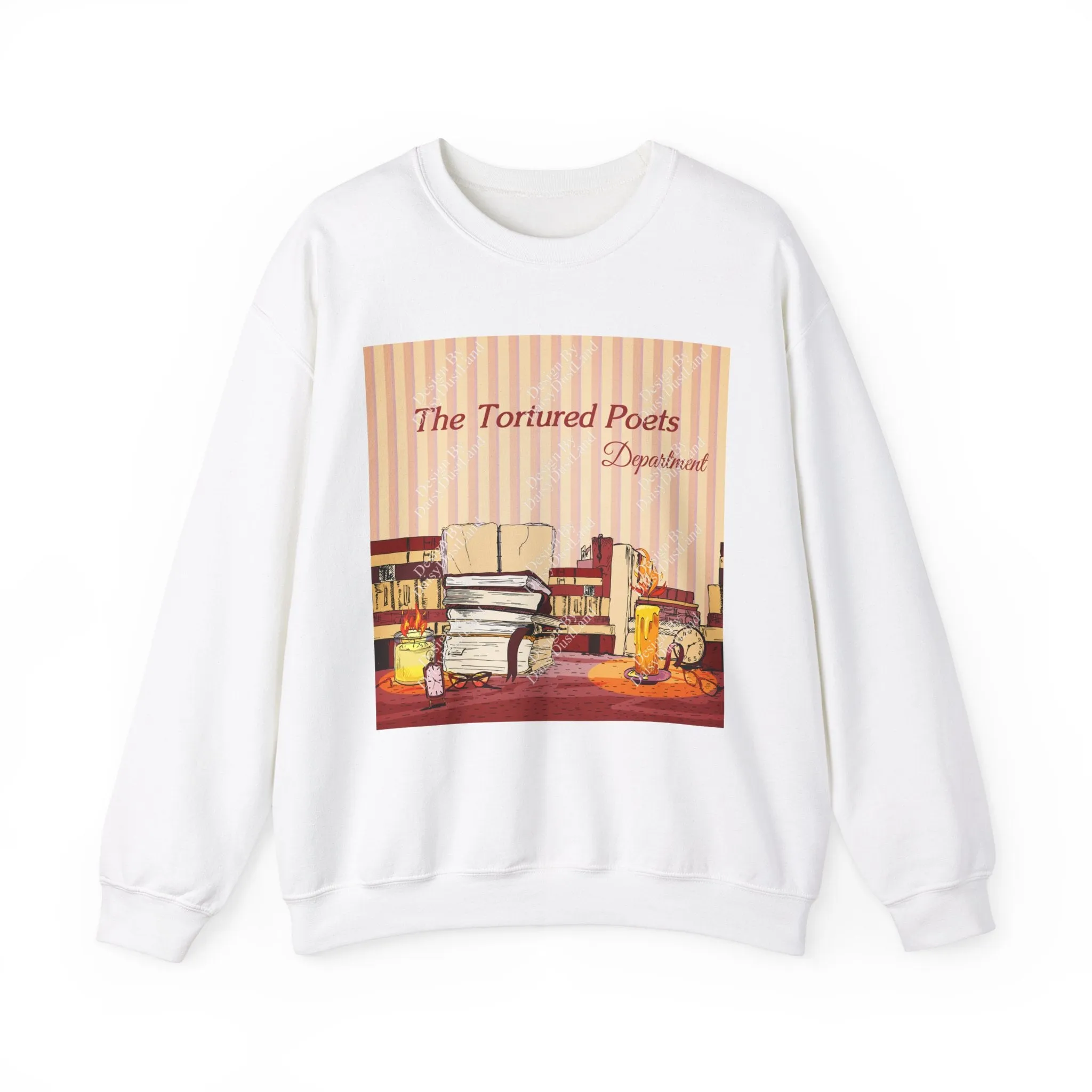 The Tortured Poet's Vintage Desk Sweatshirt sold by DaisyDustLand product image thumbnail 5