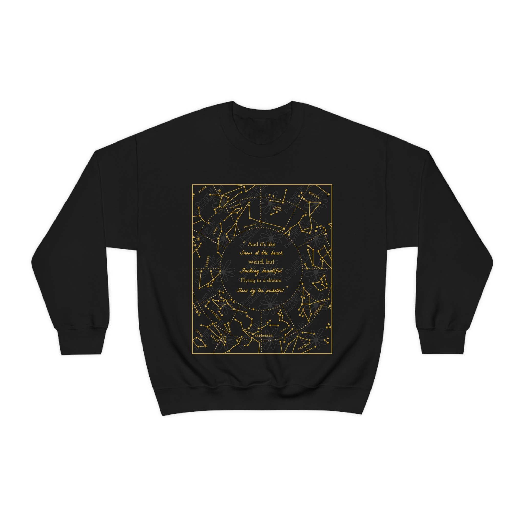 Stars By The Pocketful Celestial Crewneck sold by DaisyDustLand product image thumbnail 2