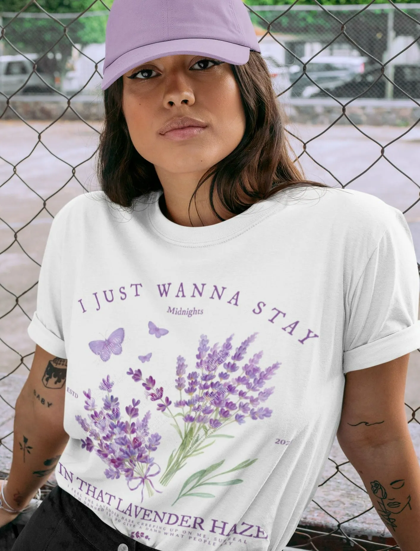 Lavender Haze Cottagecore Aesthetic T-Shirt sold by DaisyDustLand