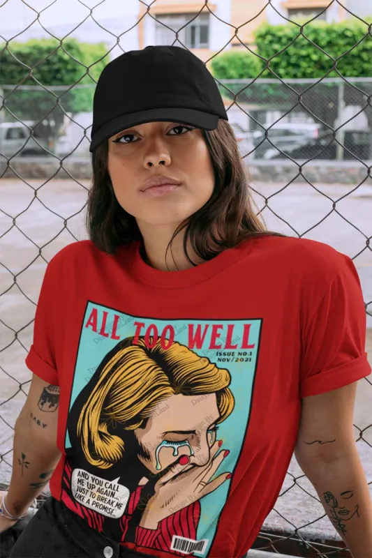 All Too Well Pop Art Magazine Cover Tee sold by DaisyDustLand
