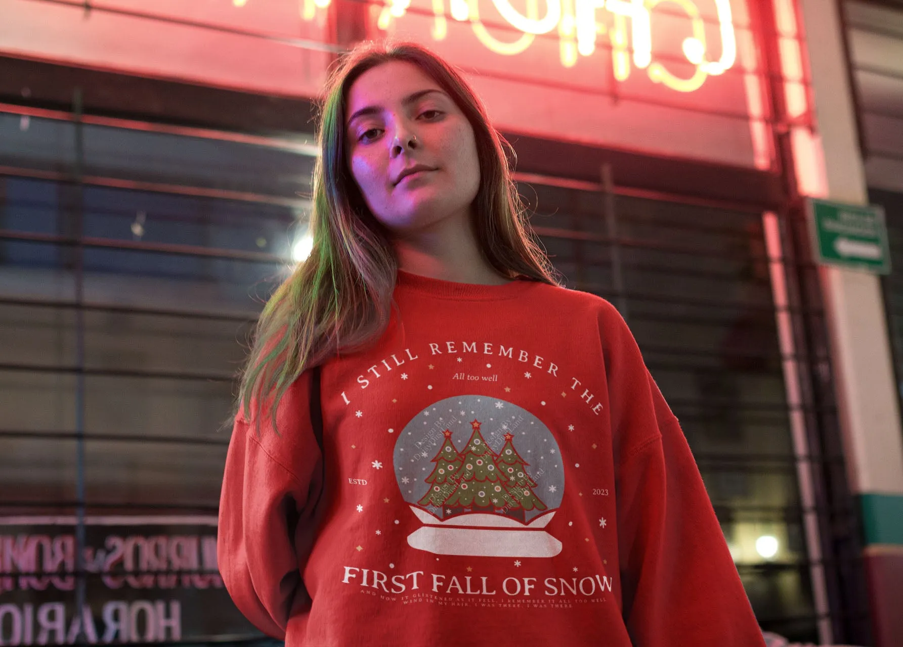 All Too Well The First Fall Of Snow Swiftmas Crewneck sold by DaisyDustLand