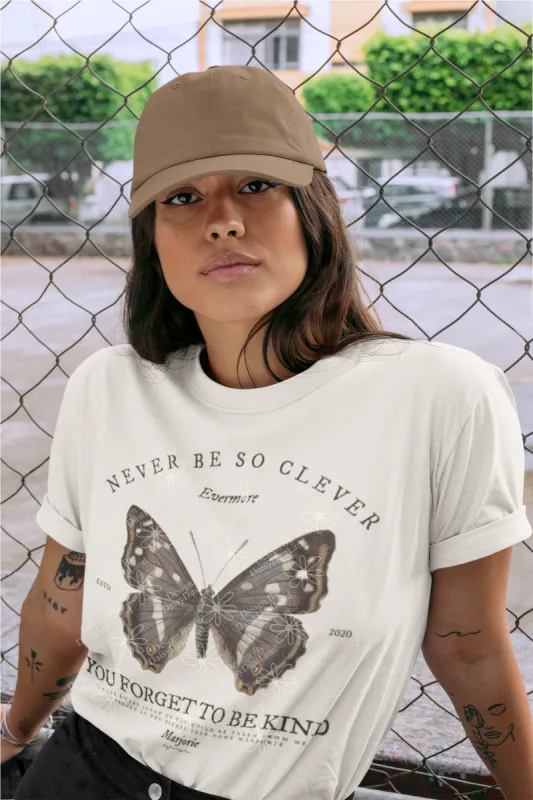 Marjorie Vintage Butterfly Tee sold by DaisyDustLand