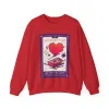Matches Burn After The Other Tarot Card Valentine's Day Themed Sweatshirt sold by DaisyDustLand