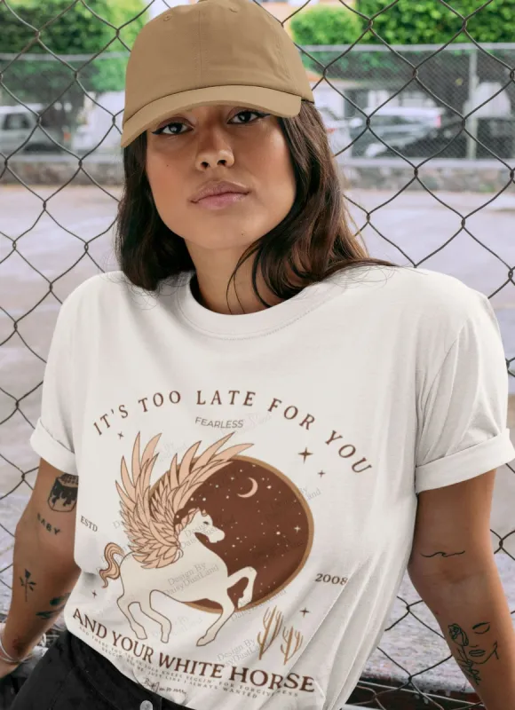 White Horse Fearless Era Shirt sold by DaisyDustLand