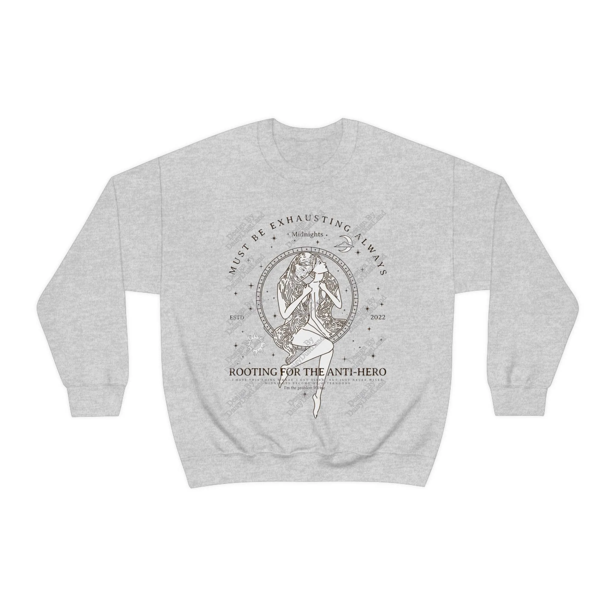 Anti-Hero Mythological Themed Crewneck sold by DaisyDustLand product image thumbnail 2