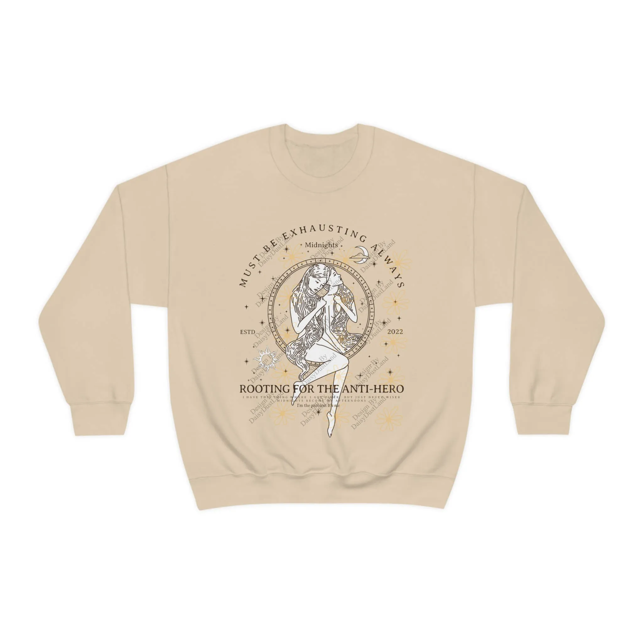 Anti-Hero Mythological Themed Crewneck sold by DaisyDustLand product image thumbnail 3