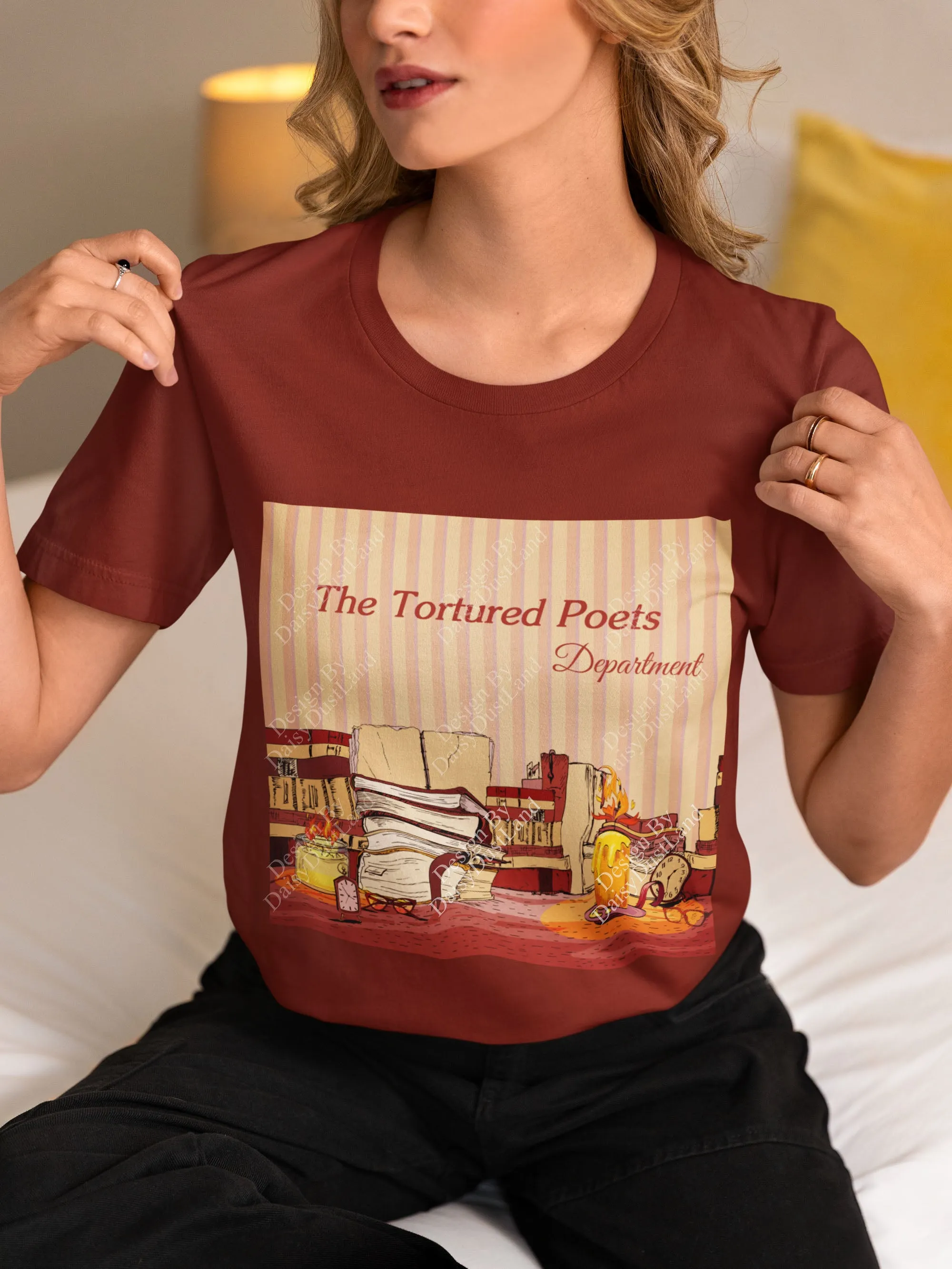 The Tortured Poet's Vintage Desk T-Shirt sold by DaisyDustLand