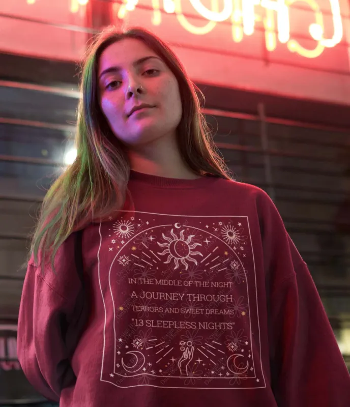 Midnight Celestial Sweatshirt sold by DaisyDustLand