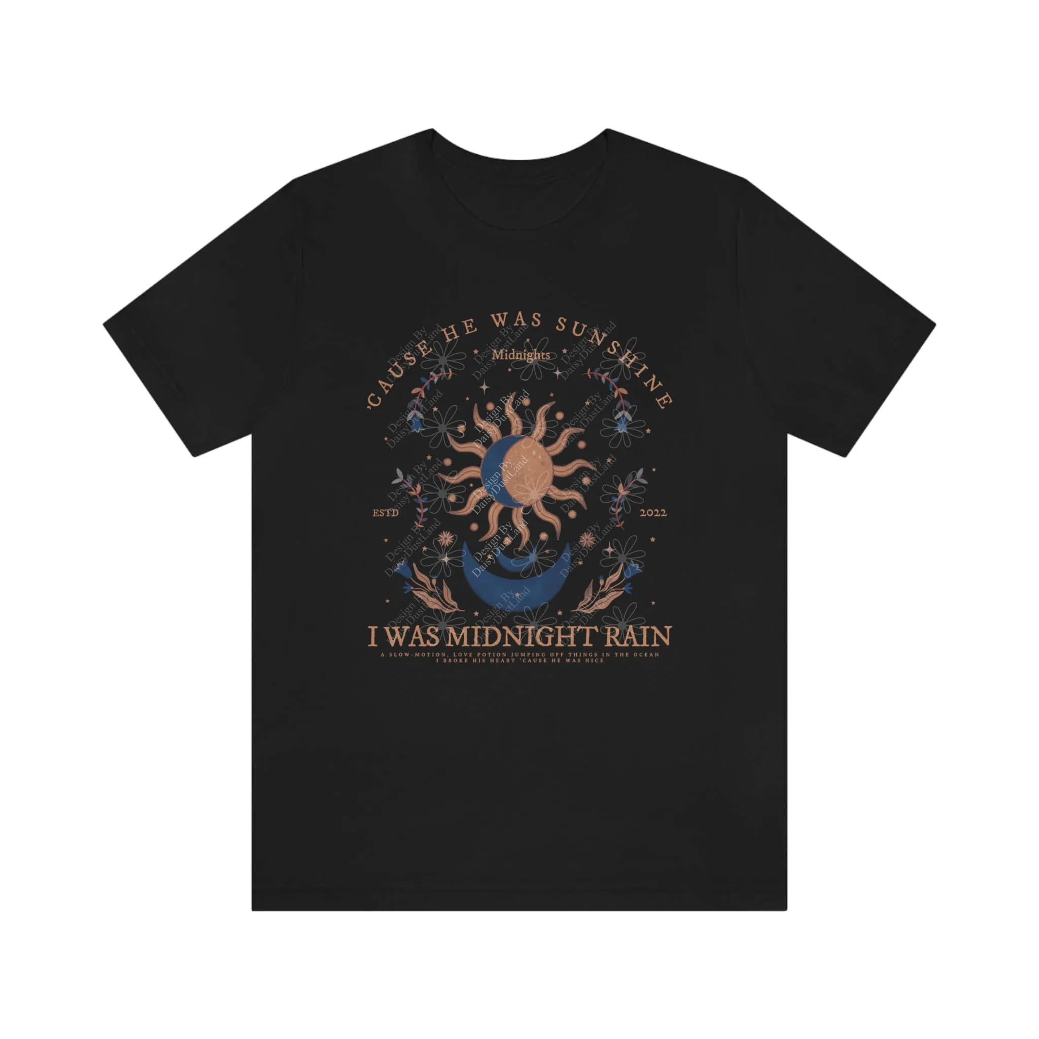 He was Sunshine I was Midnight Rain Tee sold by DaisyDustLand product image thumbnail 2