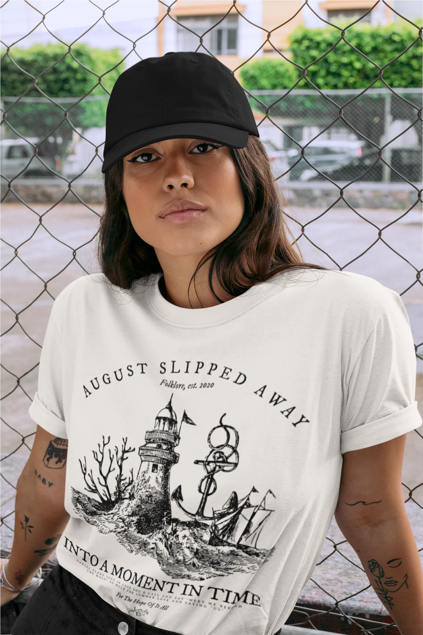 August Slipped Away Nautical Lighthouse Tee sold by DaisyDustLand