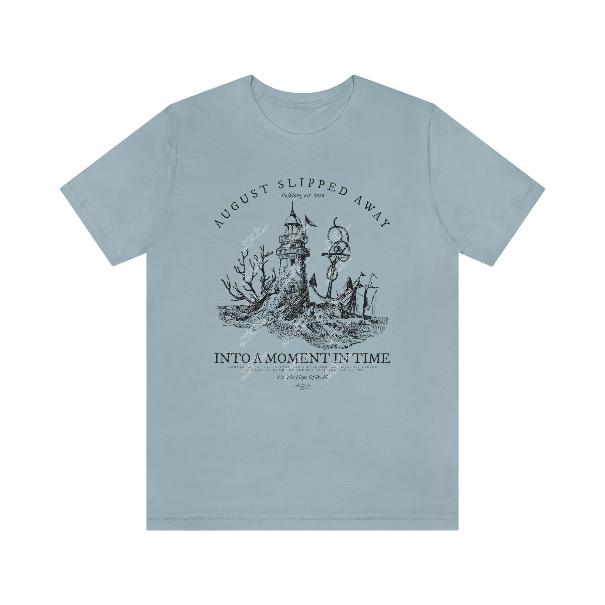 August Slipped Away Nautical Lighthouse Tee sold by DaisyDustLand product image thumbnail 2
