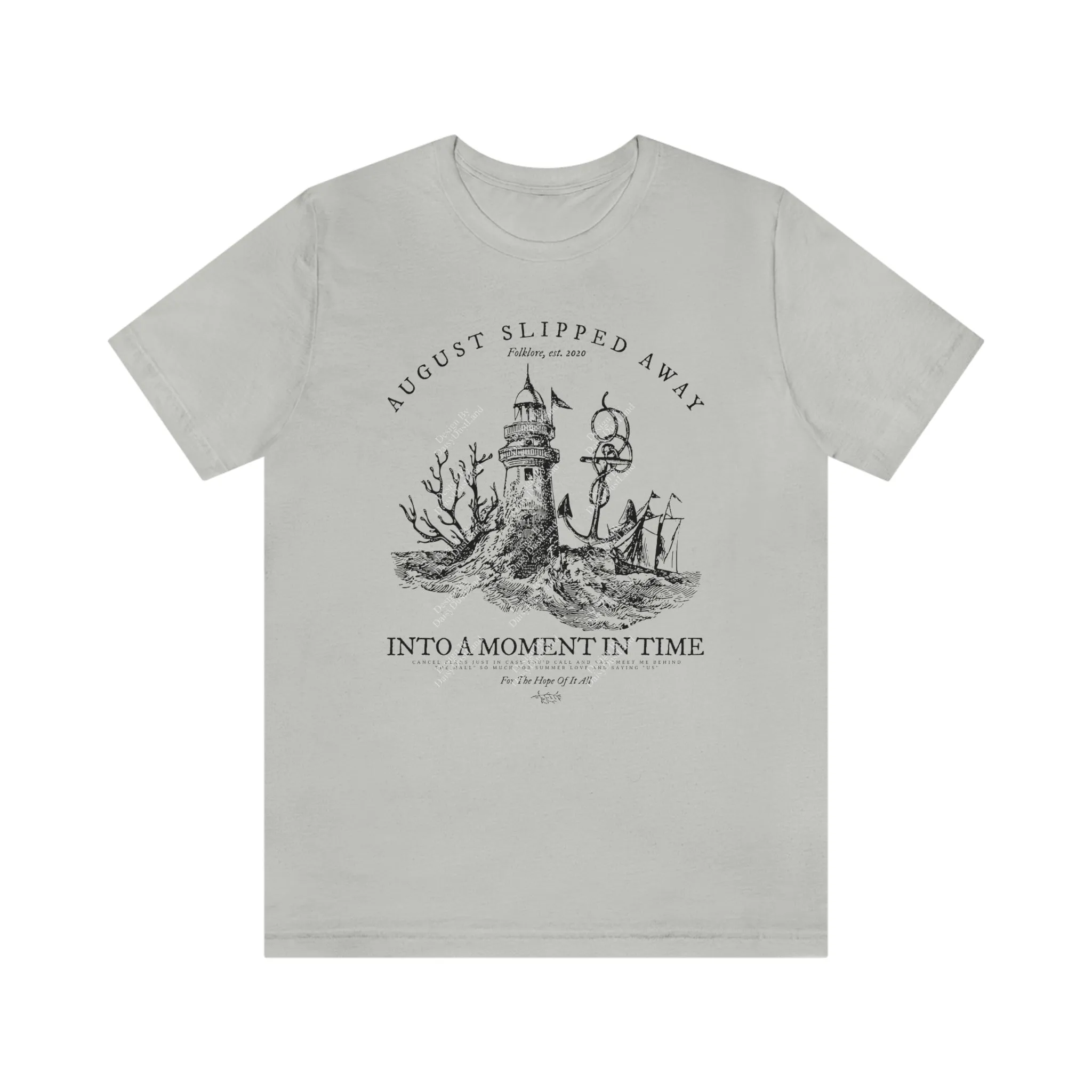 August Slipped Away Nautical Lighthouse Tee sold by DaisyDustLand product image thumbnail 3