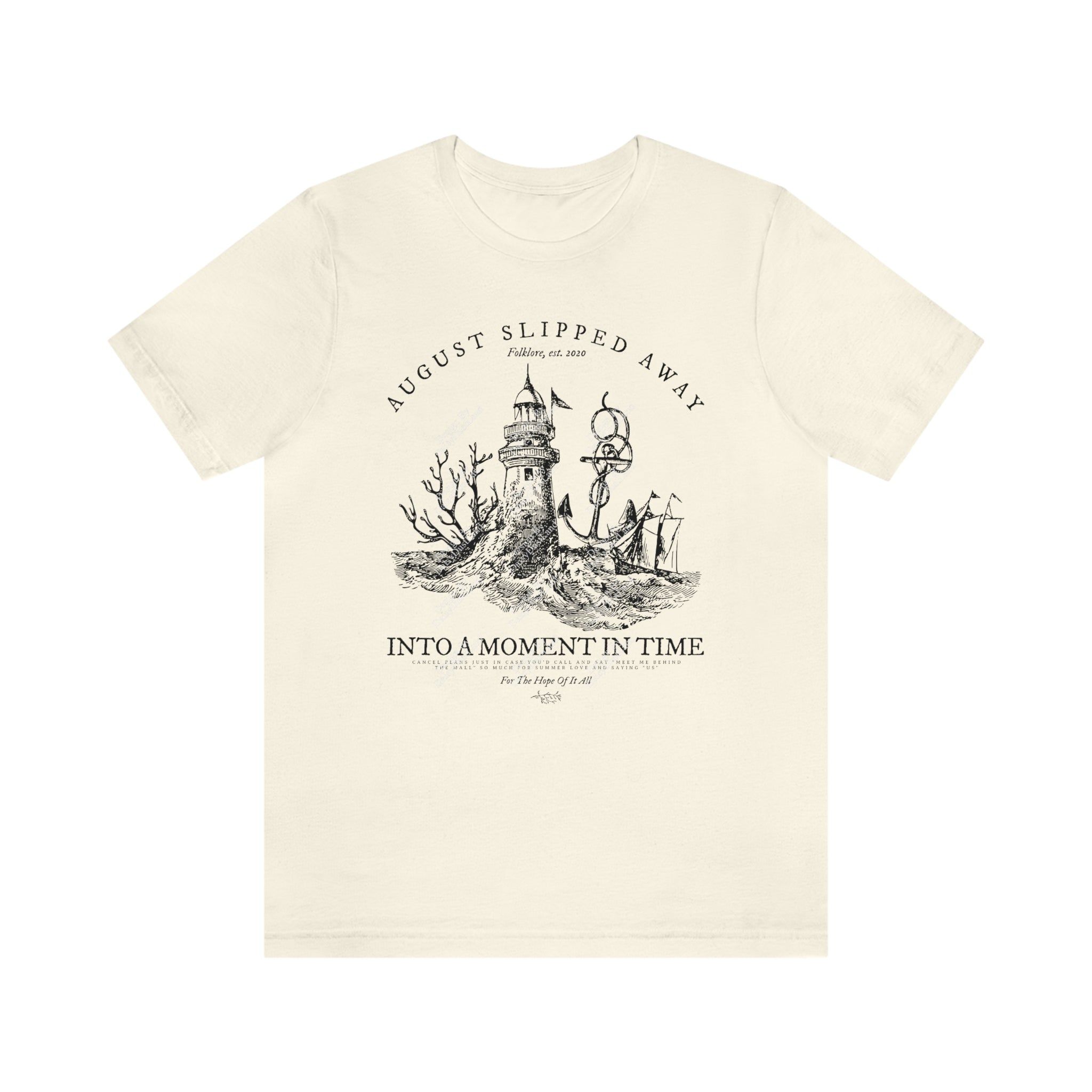 August Slipped Away Nautical Lighthouse Tee sold by DaisyDustLand product image thumbnail 4