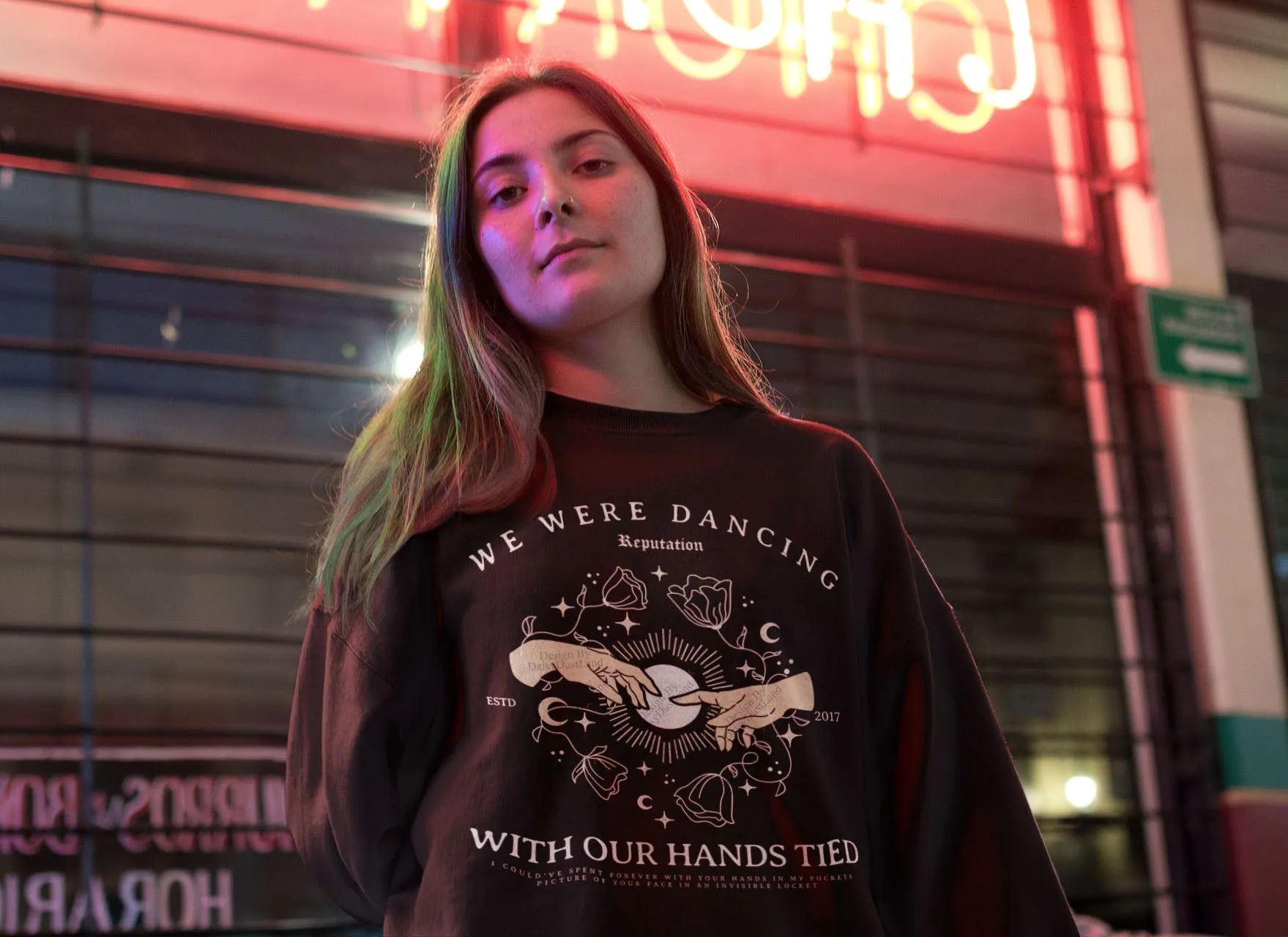 Dancing With Our Hands Tied Crewneck sold by DaisyDustLand