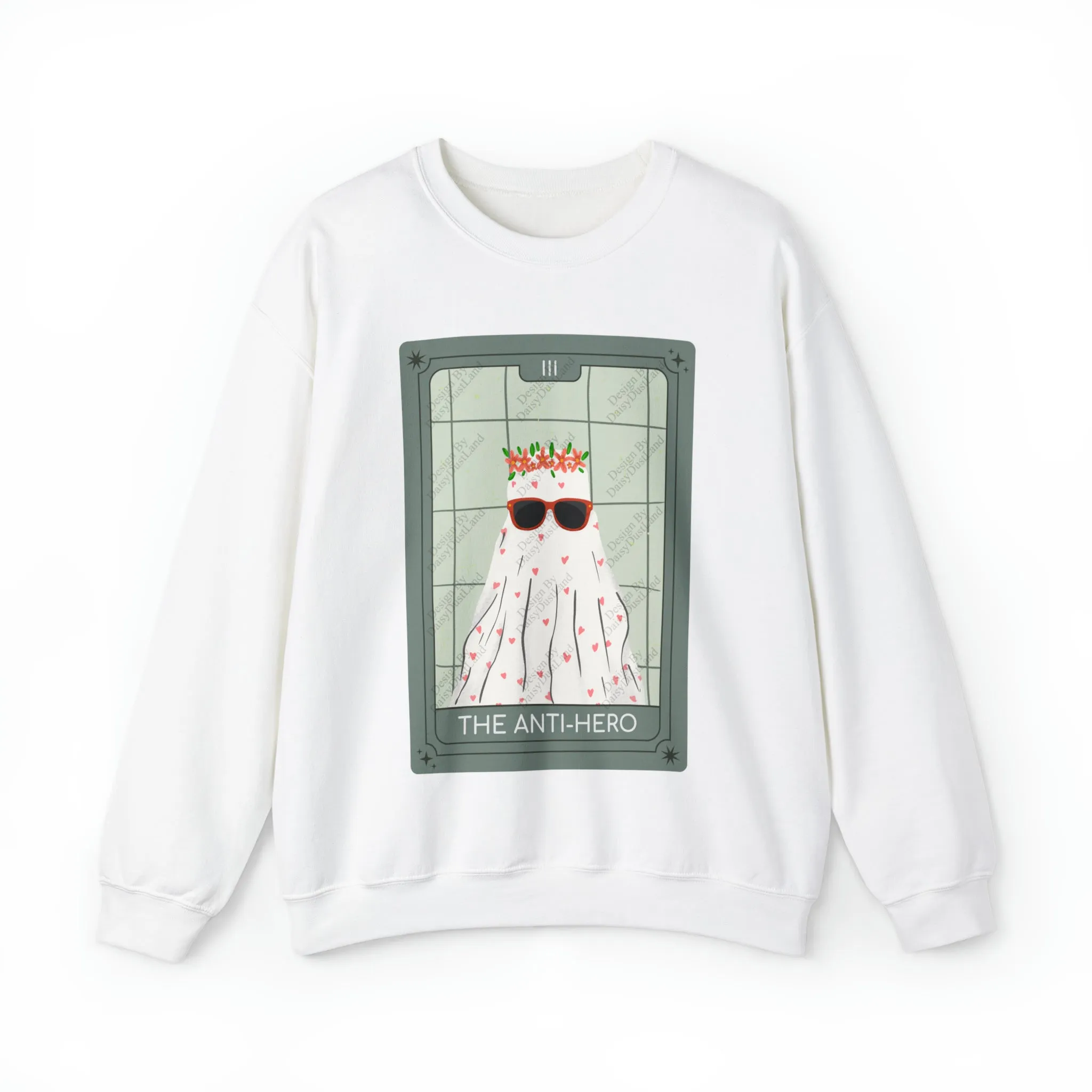 The Anti-Hero Tarot Card Themed Sweatshirt sold by DaisyDustLand product image thumbnail 2