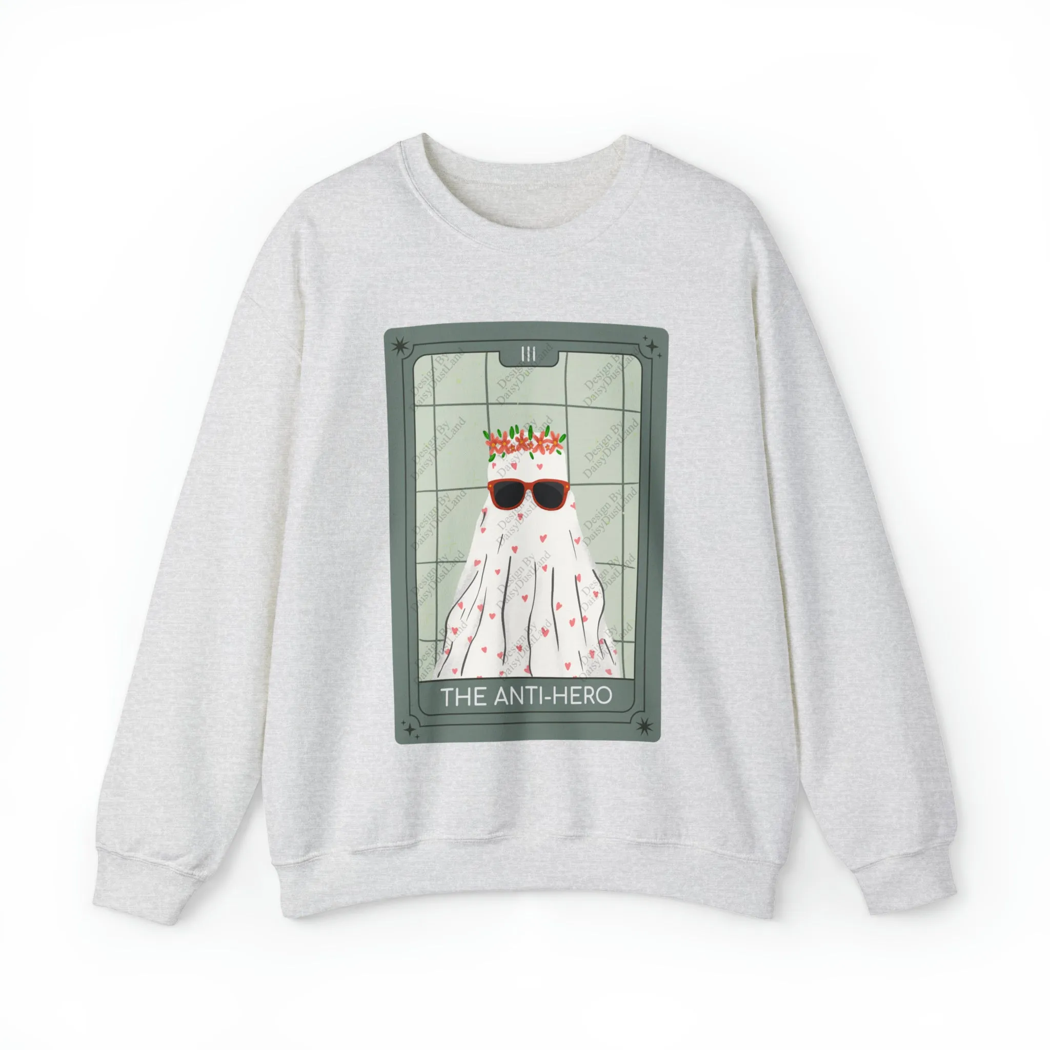 The Anti-Hero Tarot Card Themed Sweatshirt sold by DaisyDustLand product image thumbnail 3