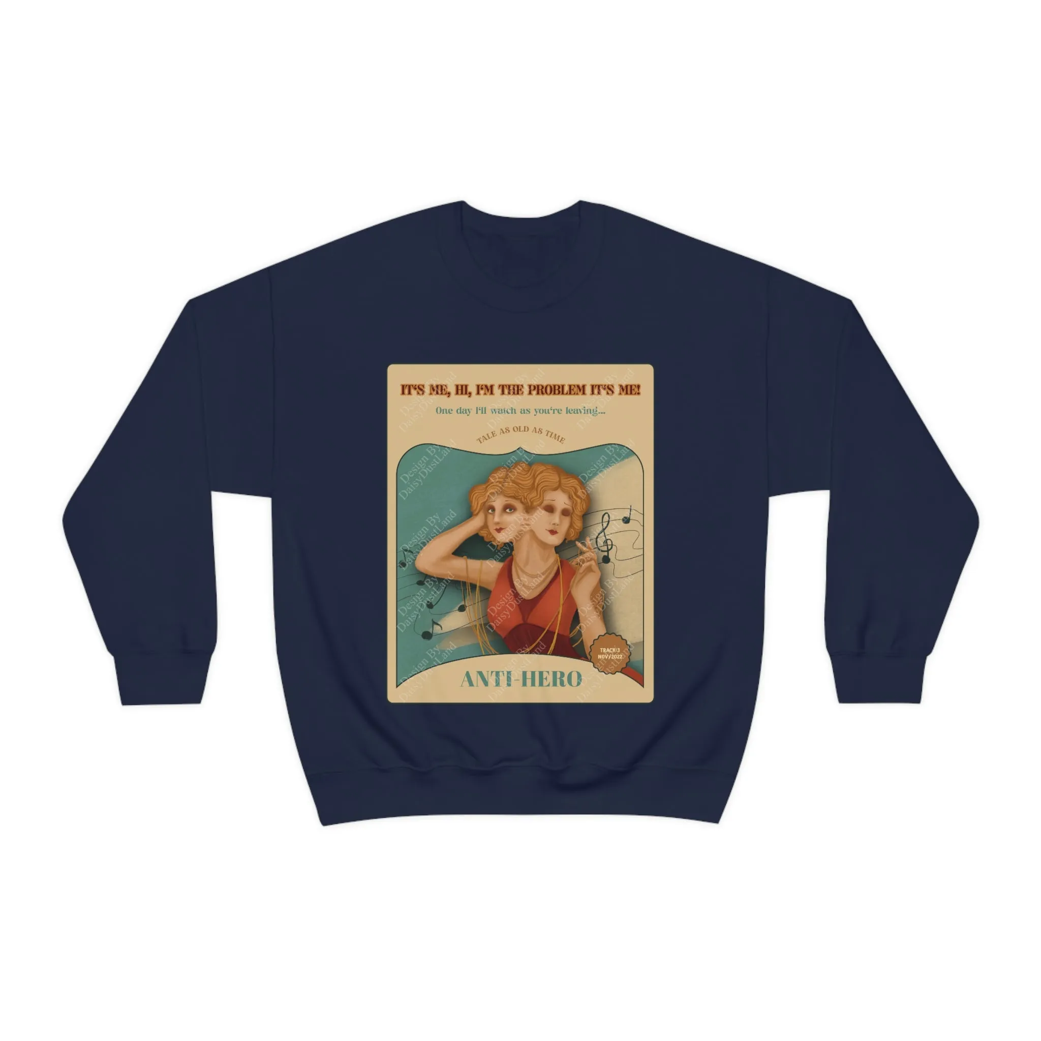 Anti-Hero Vintage Magazine Cover Graphic Sweatshirt sold by DaisyDustLand product image thumbnail 4
