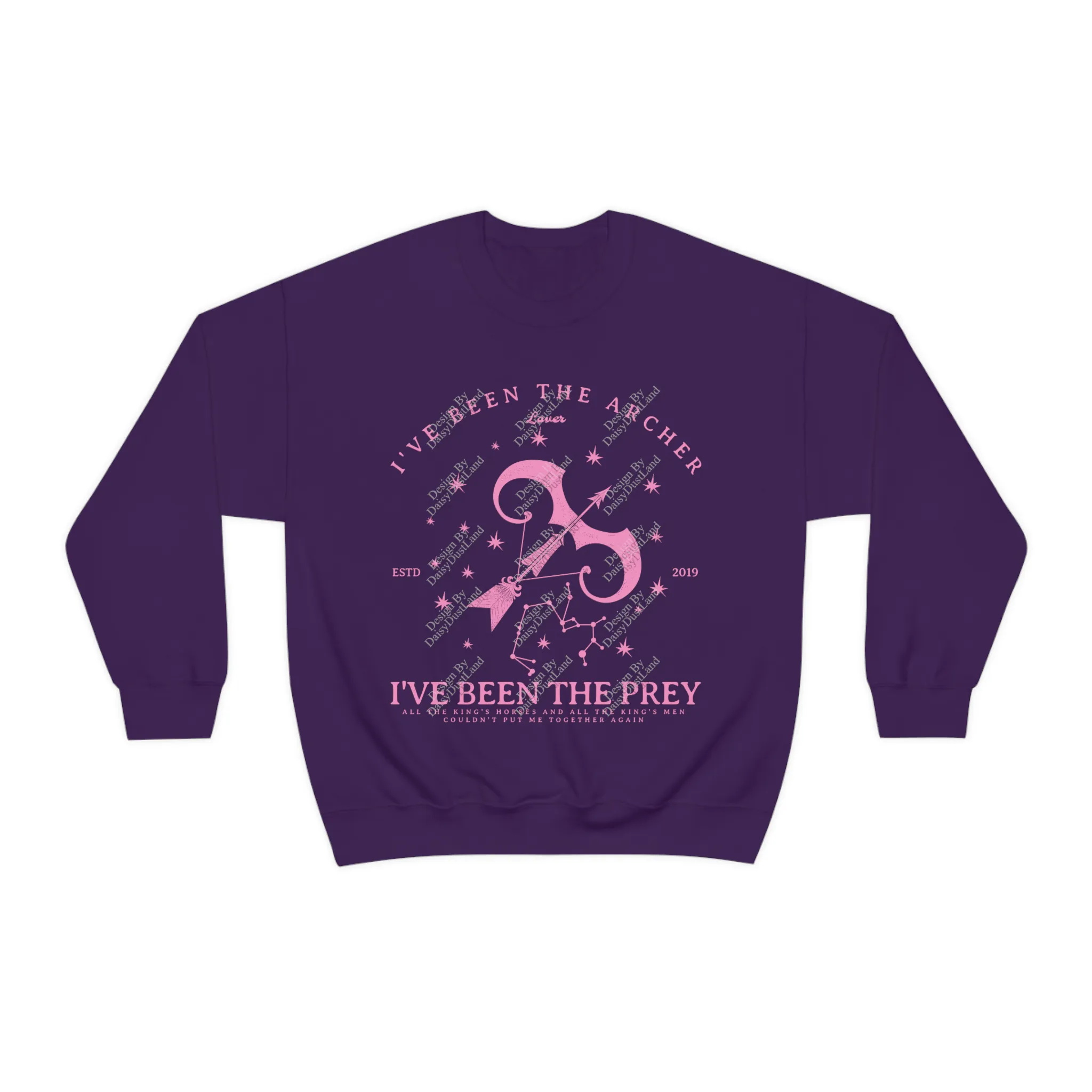 The Archer Inspired Lover Era Sweatshirt sold by DaisyDustLand product image thumbnail 3