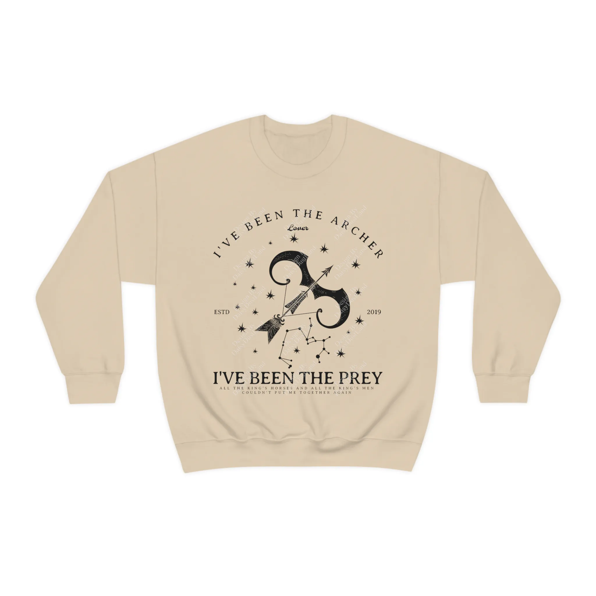 The Archer Inspired Lover Era Sweatshirt sold by DaisyDustLand product image thumbnail 5
