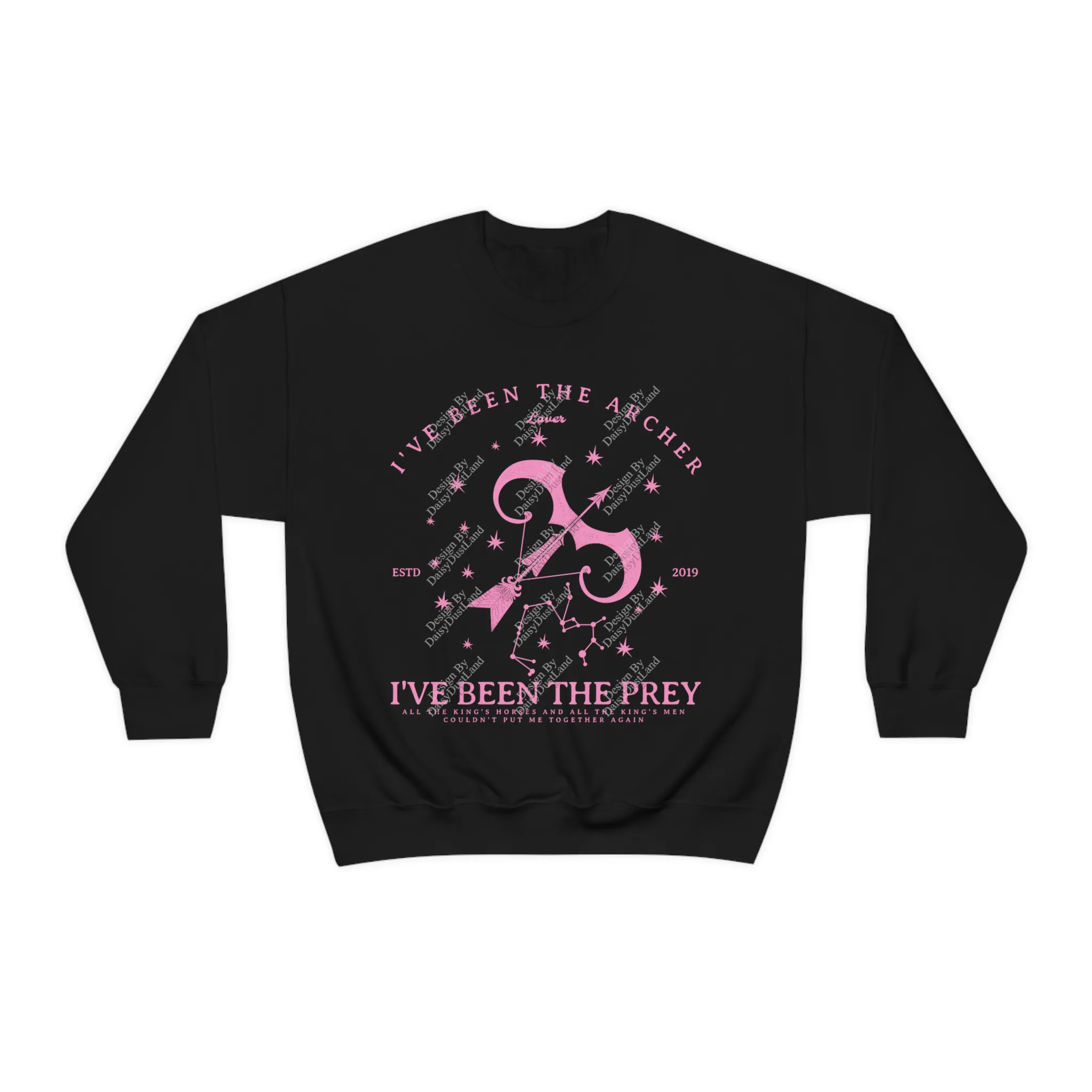 The Archer Inspired Lover Era Sweatshirt sold by DaisyDustLand product image thumbnail 4