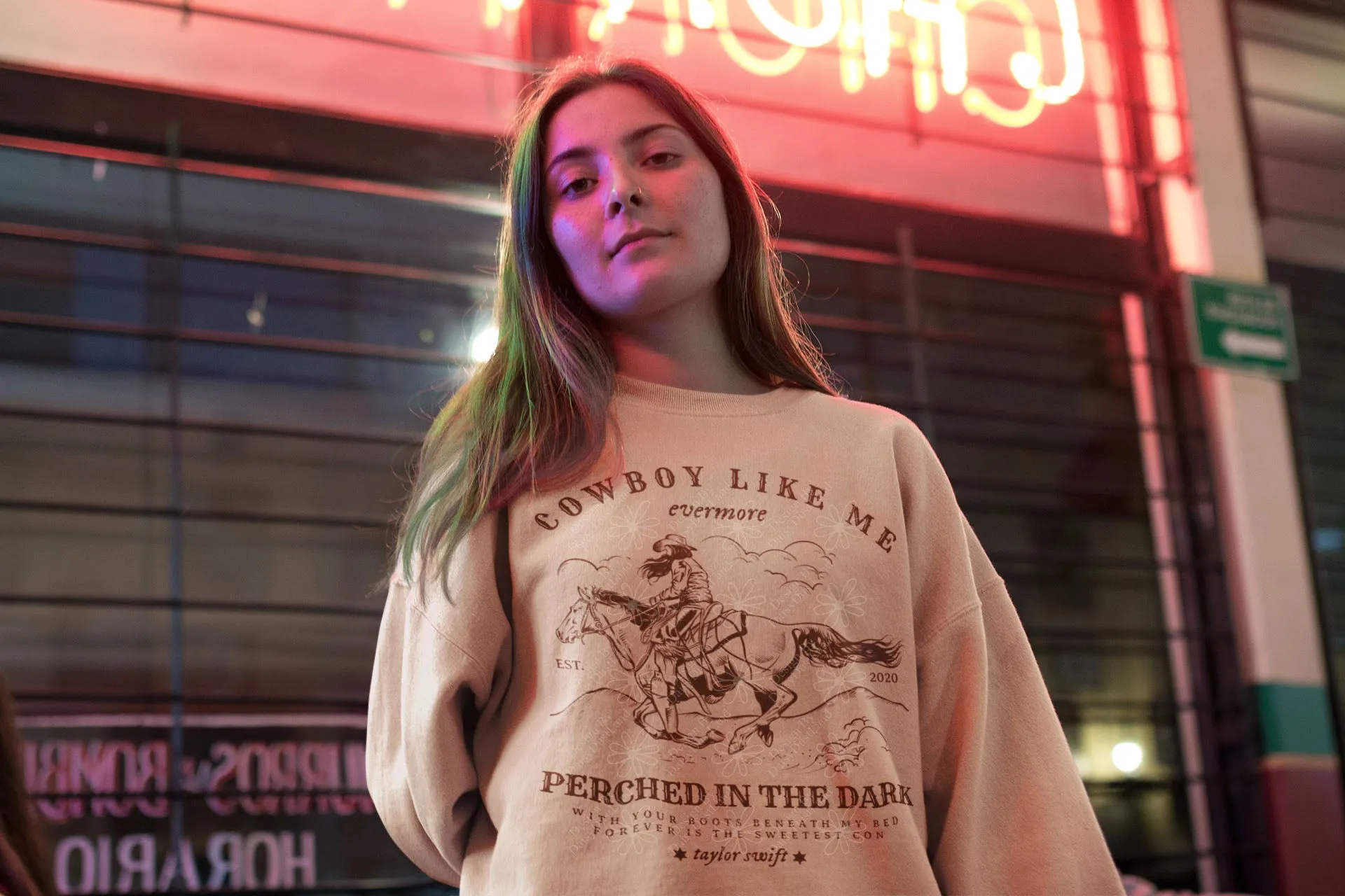 Cowboy Like Me Cowgirl Crewneck sold by DaisyDustLand