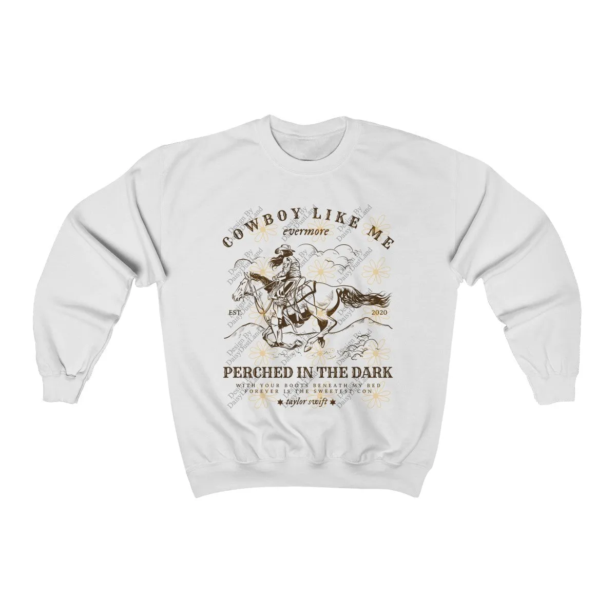 Cowboy Like Me Cowgirl Crewneck sold by DaisyDustLand product image thumbnail 3