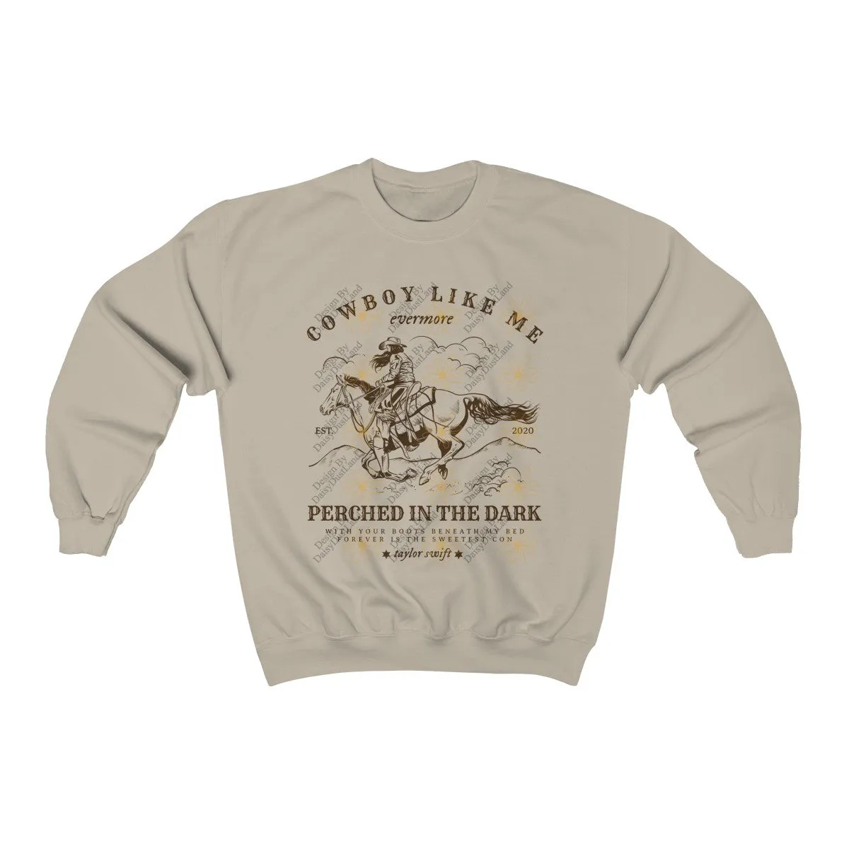 Cowboy Like Me Cowgirl Crewneck sold by DaisyDustLand product image thumbnail 2