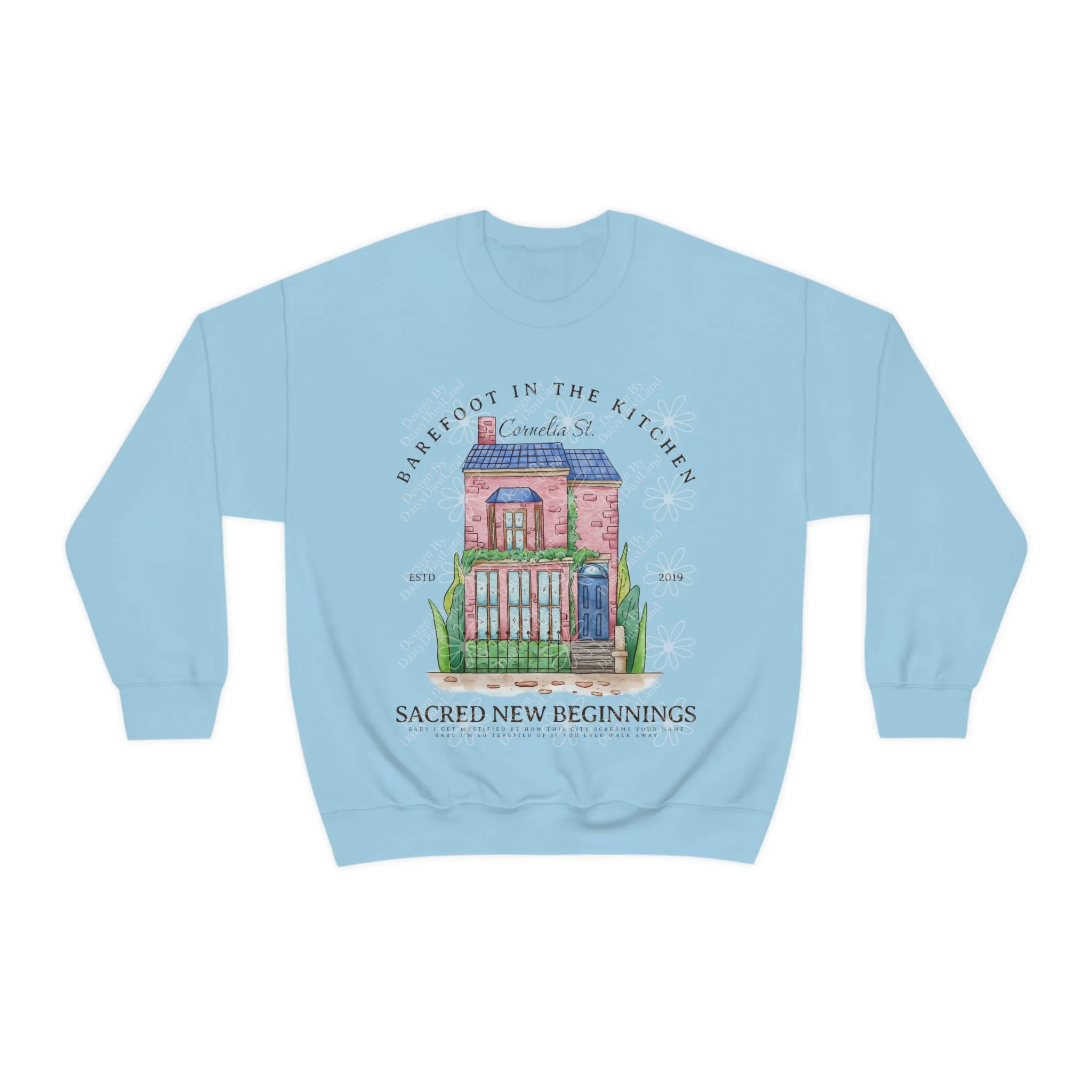 Cornelia Street House Themed Sweatshirt sold by DaisyDustLand product image thumbnail 4
