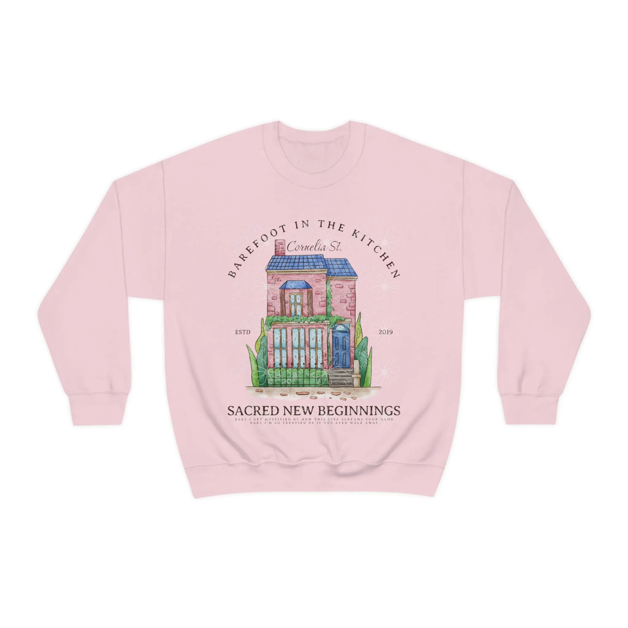 Cornelia Street House Themed Sweatshirt sold by DaisyDustLand product image thumbnail 3