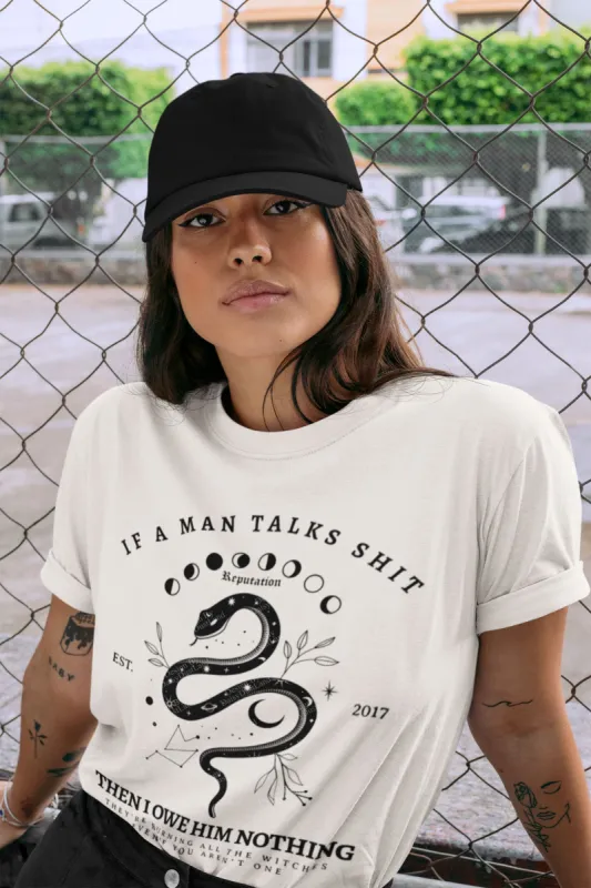 Reputation Celestial Snake Tee sold by DaisyDustLand