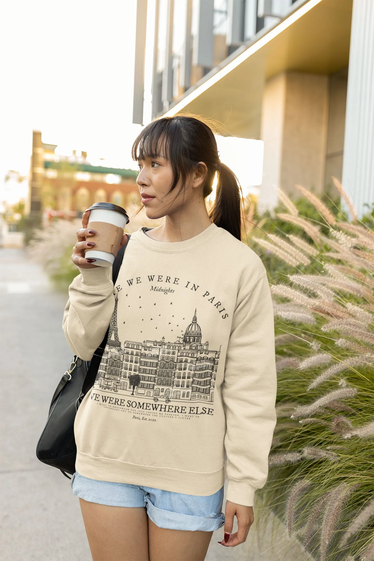 Like We Were In Paris Inspired Crewneck sold by DaisyDustLand product image thumbnail 2