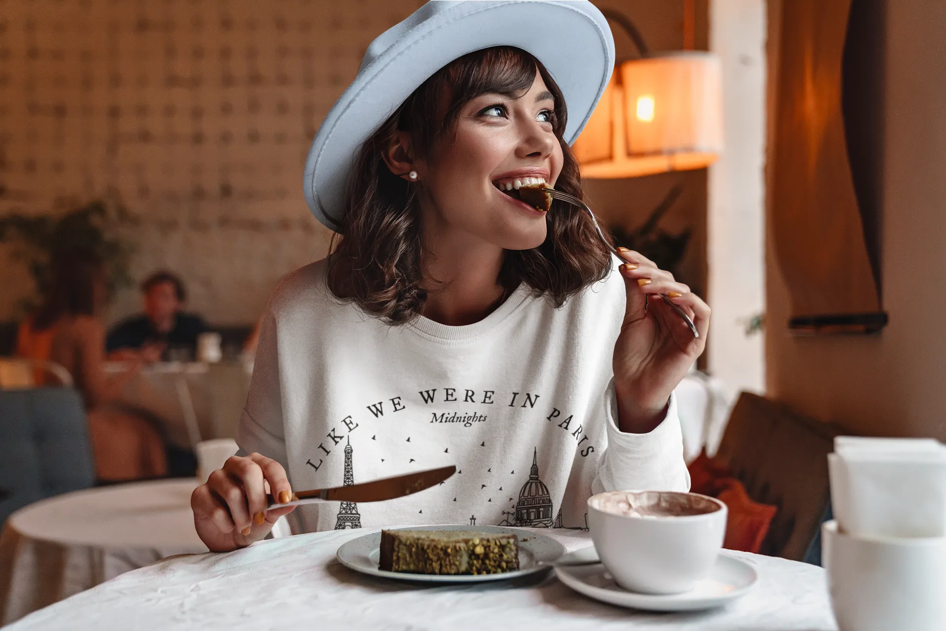 Like We Were In Paris Inspired Crewneck sold by DaisyDustLand product image thumbnail 3