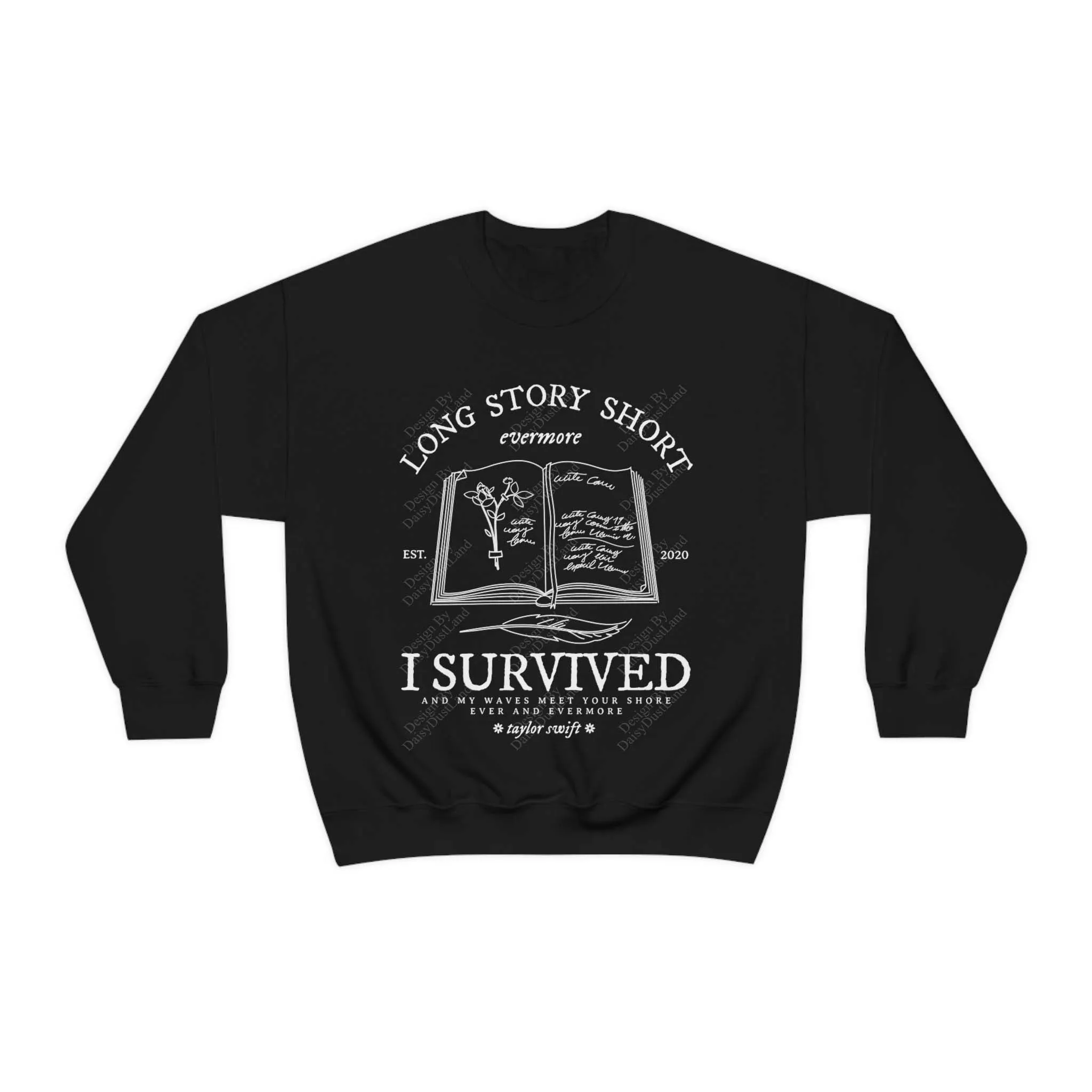 Long Story Short Evermore Crewneck sold by DaisyDustLand product image thumbnail 4