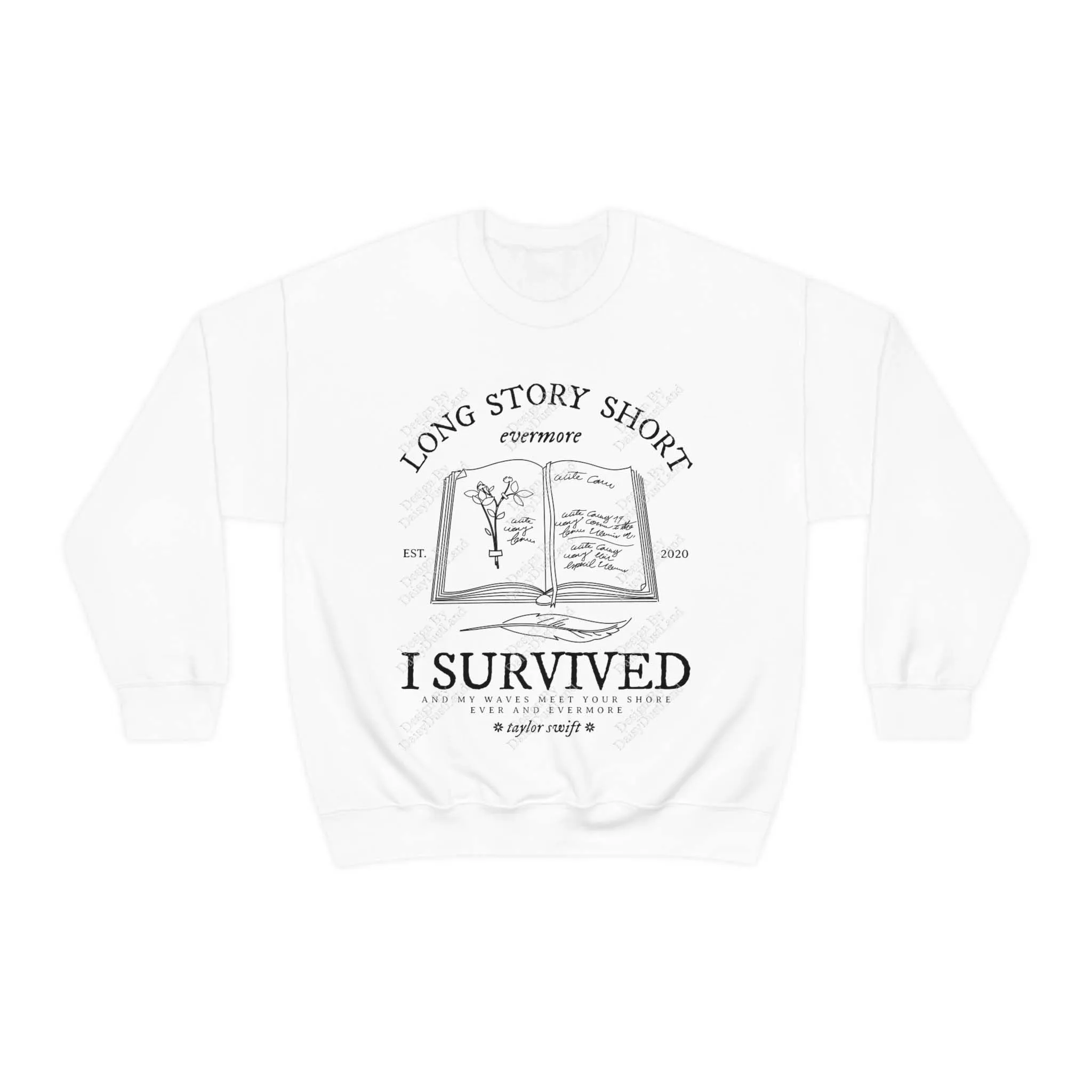 Long Story Short Evermore Crewneck sold by DaisyDustLand product image thumbnail 3
