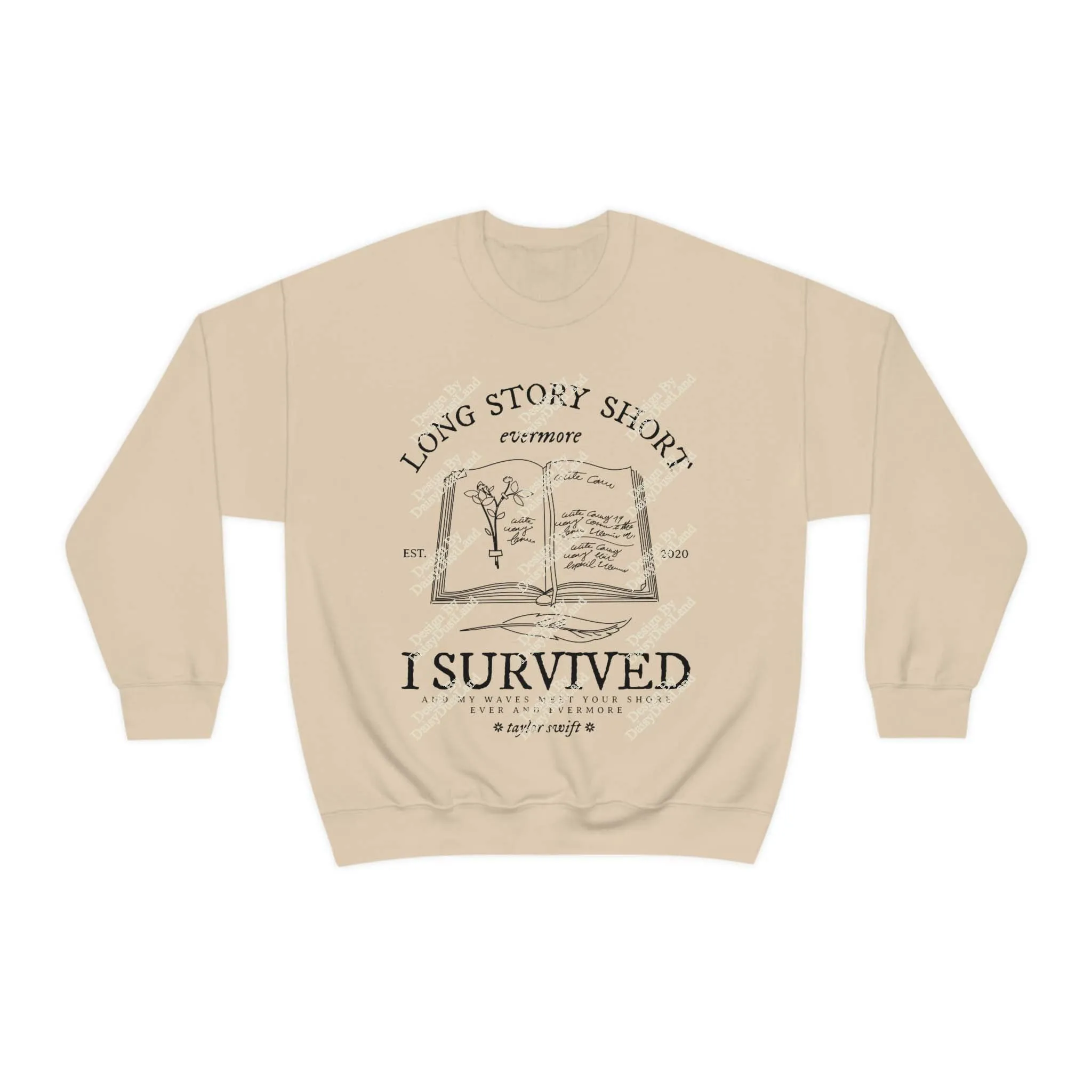 Long Story Short Evermore Crewneck sold by DaisyDustLand product image thumbnail 5