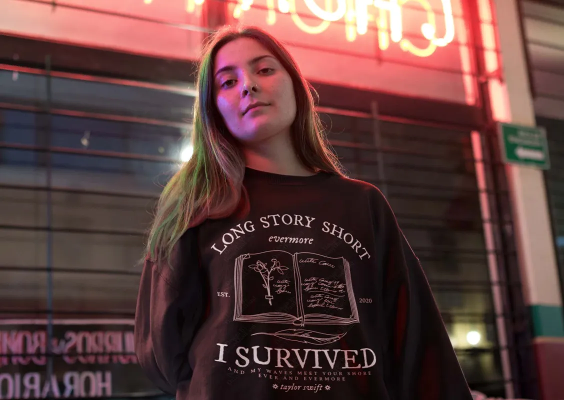 Long Story Short Evermore Crewneck sold by DaisyDustLand