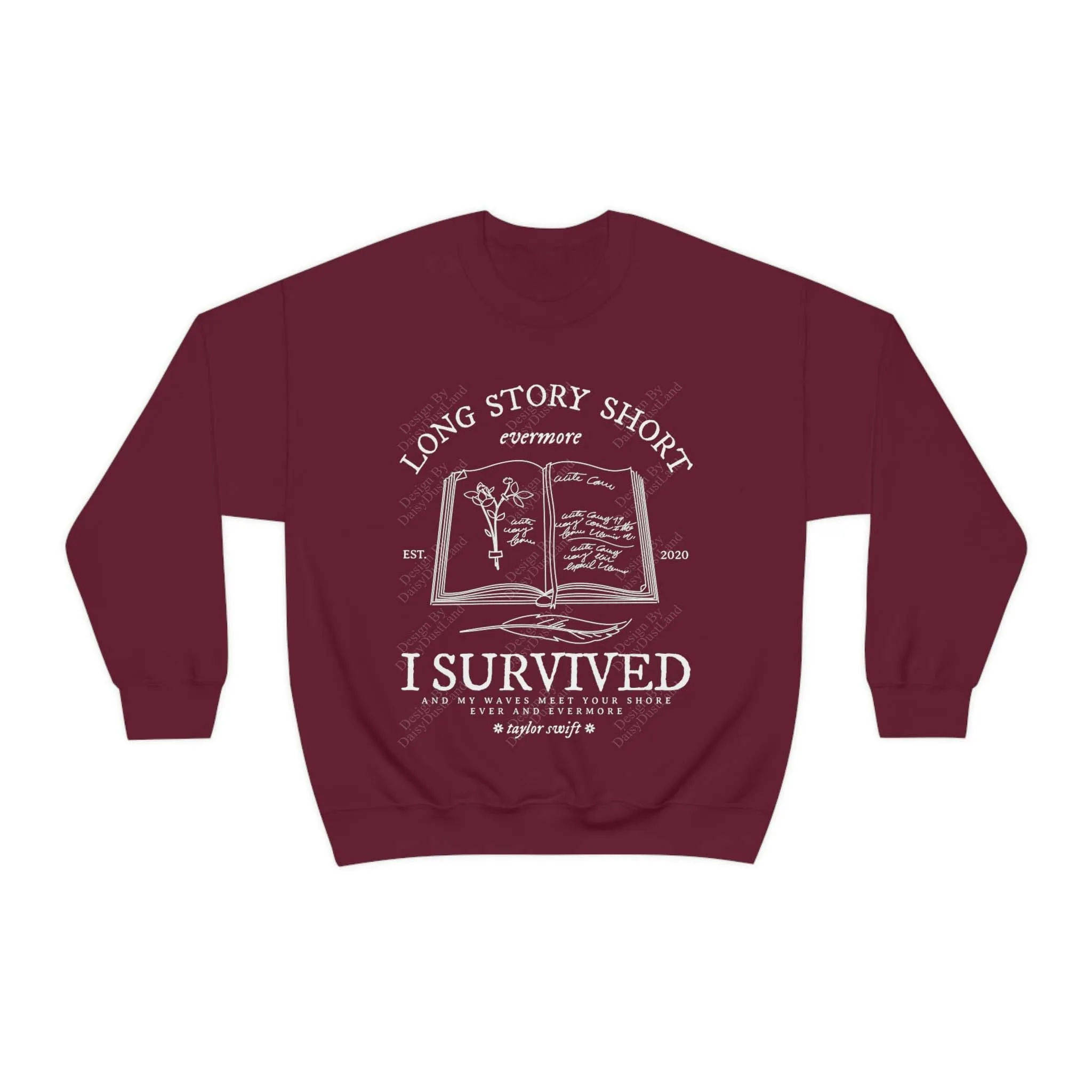 Long Story Short Evermore Crewneck sold by DaisyDustLand product image thumbnail 2