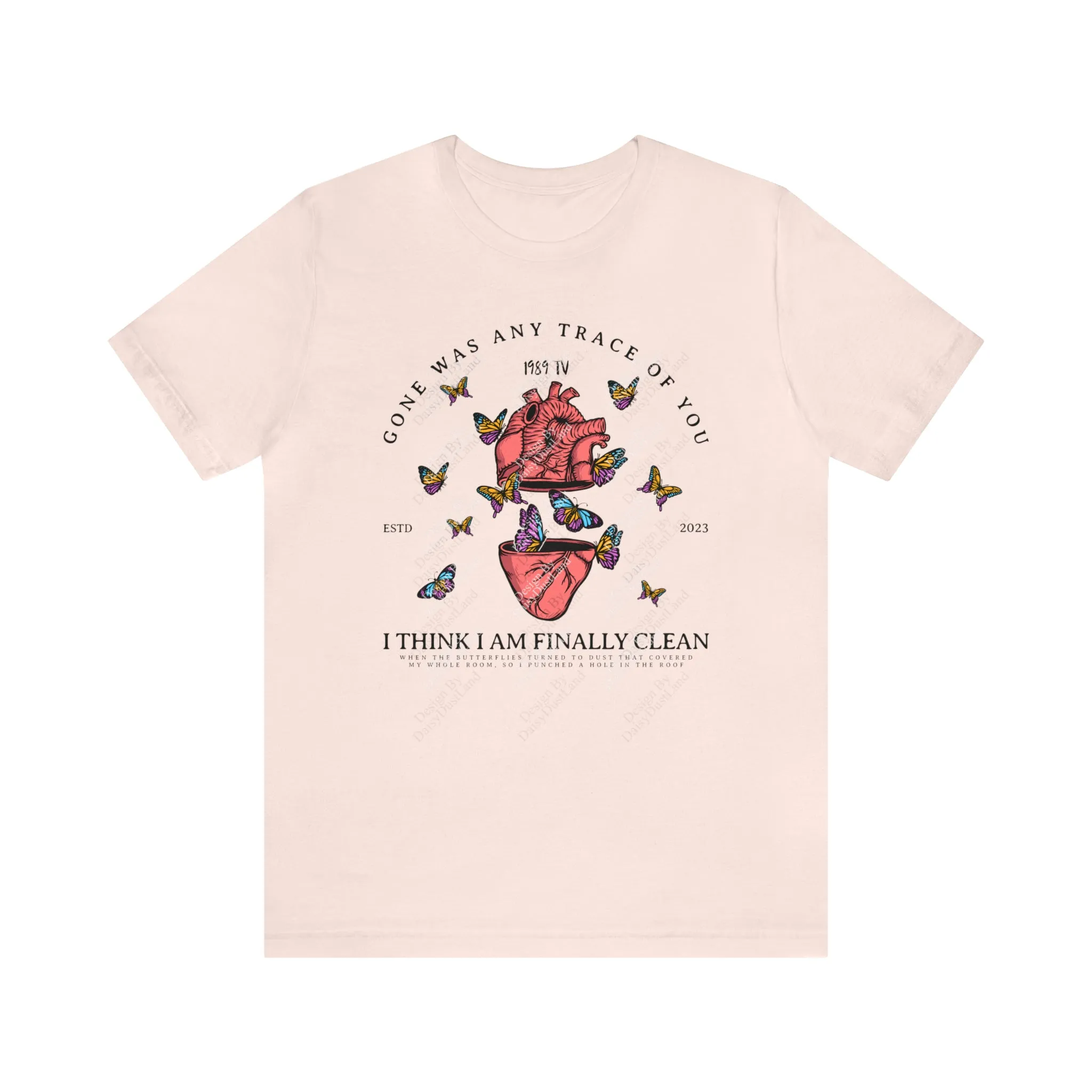 1989 The Clean Flying Butterflies Graphic Tee sold by DaisyDustLand product image thumbnail 3